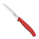 Victorinox 6.7731.C1 Swiss Classic 10 Cm Tırtıklı Soyma Bıçağı - Kırmızı