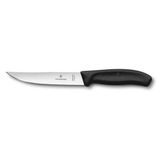 Victorinox 6.7903 Swiss Classic 12Cm Düz Biftek Bıçağı, Siyah