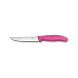 Victorinox 6.7936.12L5 12 CM Pembe Tırtıklı Biftek Bıçağı