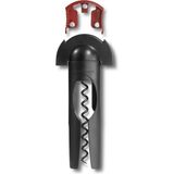 Victorinox 7.6924 Kapak Başlıklı Siyah Tirbuşon