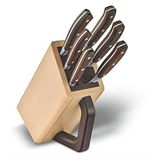 Victorinox 7.7240.6 Grand Maitre Akağaç 7 Parça Ahşap Blok Set