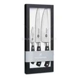 Victorinox 7.7243.3 Siyah 3 Parça Dövme Çelik Şef Aşçı Seti