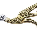 Victorinox 8.1040.12 Leylek Nakış Makası | Dikiş ve hassasiyet için ultra keskin paslanmaz çelik bıçaklar, şık ve ergonomik tasarım, altın rengi