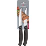 Victorinox Biftek ve Pizza Bıçağı, 12 cm, Paslanmaz Çelik, Set of 2
