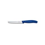 Victorinox Mavi 11 cm Tırtıklı Domates ve Sosis Bıçağı