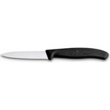 Victorinox Siyah 8 cm Tırtıklı Soyma Bıçağı