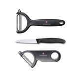 Victorinox Siyah Yan Soyacak