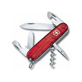 Victorinox Spartan 1.3603.T Şeffaf Kırmızı İsviçre Kamp Çakısı 12F Kırmızı