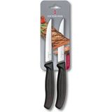 Victorinox Swiss Classic 12CM Ikili Düz Biftek Bıçağı 6.7903.2B - Siyah - STD