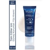Victory Tüm Cilt Su Bazlı Mavi Işık Filtreli 50 ml SPF50+ Yüz Güneş Kremi