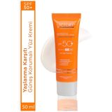 Victory Yaşlanma Karşıtı Mavi Işık Filtreli 50 ml SPF50+ Yüz Güneş Kremi