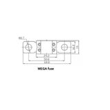 Victron MEGA-Fuse 300A-58V 48V ürünler için ( 1 pc)