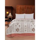 Vicuna Home Bohemian Pamuklu Çift Kişilik Battaniye