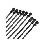 Vida Delikli Kablo Bağı Plastik Kelepçe 100lü Paket Siyah 3.6x150mm