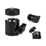 Vida, Kyrotech 360 Döner Mafsallı Adaptörü, 1/4 Bağlantı Uyumlu Tripod ve Monopod Aksesuarı, Kamera, Akıllı Telefon, Gopro, Mikrofon, LED Işık, Video Monitör ile Uyumlu Montaj Parçası - Renkli