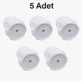 Vidalı 7 Mm - 5 Adet Radyatör Vanası Başlığı - Geniş Tip Petek Va