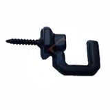 Vidalı Kanca, Askı Büyük - 15x23mm, Siyah - 100 Adet FRTKGT55TK-TK-CNT-A941007SYP