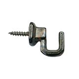 Vidalı Kanca, Askı Küçük - 15x18mm, Nikel - 1 Adet