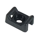 Vidalı Kroşe - 16 x 10 x Ø5mm - Siyah - 50 Adet