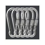 Vidalı Metal Karabina, 10 mm, 5'li Paket