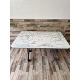 Vidalife Çok Kullanışlı Tekerlekli Orta Sehpa, Pratik Orta Sehpa, 70X110CM Kullanışlı Masa, Çok Amaçlı Masa Orta Sehpa ,zigon - BEYAZ