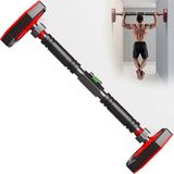 Vidasız Montaj Barfiks Aleti 92-120 Cm Arası - Ayarlanabilir Barfiks Demiri, Kapı Barı ve Çekme Barı, Dayanıklı Çelik Yapı, Barfiks Çubuğu, Üst Vücut Egzersizi, Fitness,Barfix, Barfiks Barı