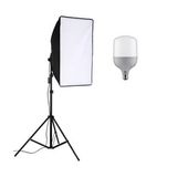 Video Softbox Sabit Işık Seti Sürekli Işık 50x70 LED Işık