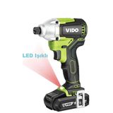Vido WD040420180 18v Li-Lon Akülü Kömürsüz Darbeli Vidalama Matkabı