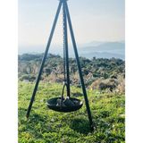 Vie Roma Xl Izgaralı Bahçe Soba Şömine Mangal - 100/45/100