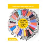 Viemor 30 adet ÇEYİZLİK HEDİYELİK Düz Renk Oyalık Yazma TOP0103-30