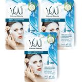 Vien Kağıt Yüz Maskesi Amino Asıt+ Yoğun Nemlendirici + Canlandırıcı (3'lü Paket)