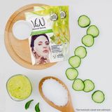 Vien Kağıt Yüz Maskesi Salatalık Özü + Arındırıcı + Detoks
