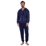 VIENETTA Erkek Uzun Kol Normal Beden Pijama Takım