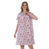 Vienetta Kadın Kısa Kol Pembe Gecelik C6T7N3161 Pembe Xxl