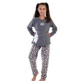 VIENETTA Kız Çocuk Polar Uzun Kol Gri Pijama Takımı C3T0N3O176 GRİ 15-16 YAŞ