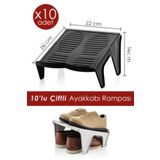 Vienev 10'lu Çiftli Ayakkabı Rampası