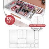 Vienev 13lü Dolap Içi Çekmece Düzenleyici - Mutfak Çekmece Içi Kaşıklık Organizer