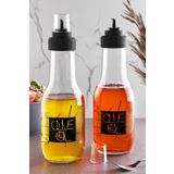 Vienev 2li Damlatmaz Geniş Cam Yağdanlık 1 Litre