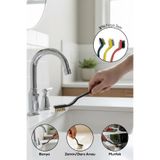 Vienev 3'lü Set Çok Amaçlı Derz ve Yüzey Temizleme Fırçası | Mutfak ve Banyo Temizleyici