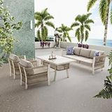 Vieno Home Garden Florence Oturma Grubu Krem