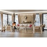 Vieno Home Garden Melody Bahçe ve Balkon Oturma Grubu Krem