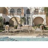 Vieno Home Garden Onyx Bahçe ve Balkon Oturma Grubu Krem
