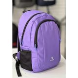 Vier Adler Laptop Bölmeli Sırt Çantası Okul Çantası Spor Çantası Günlük Çanta - Lila