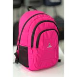 Vier Adler Laptop Bölmeli Sırt Çantası Okul Çantası Spor Çantası Günlük Çanta - Pembe