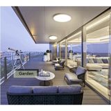 Vies Teknoloji Led Banyo Balkon Tuvalet Lambası Tavana Sıfır Led Armatür Avize 3200k Sarı Işık - 3200K - Gün Işığı