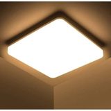Vies Teknoloji Moder Tavana Sıfır LED Avize 24W 3200K Gün Işığı Ev Ofis Wc Aydınlatm Armatürü - Beyaz