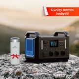 Viessmann Energycharge 1200 Taşınabilir Güç Kaynağı Stanley Termos Hediyeli (1152 Wh Batarya Kapasitesi)