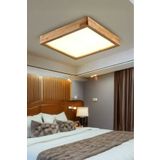 Viesteknoloji AHŞAP KASA SIVA ÜSTÜ KARE LED PANEL 34*34*7 ÖLÇÜLERİNDE LEDLİ ŞIK TASARIM SALON-HOL-OFİS LUX AVİZE