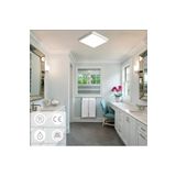 Viesteknoloji Kare led avize 6500k beyaz ışık 30×30 büyük boy 24w salon mutfak wc aydinlatmasi