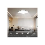 Viesteknoloji MODER TAVANA SIFIR 30X30 KARE LED PANEL 6500K BEYAZ IŞIK EV OFİS AYDINLATMA ARMATÜRÜ